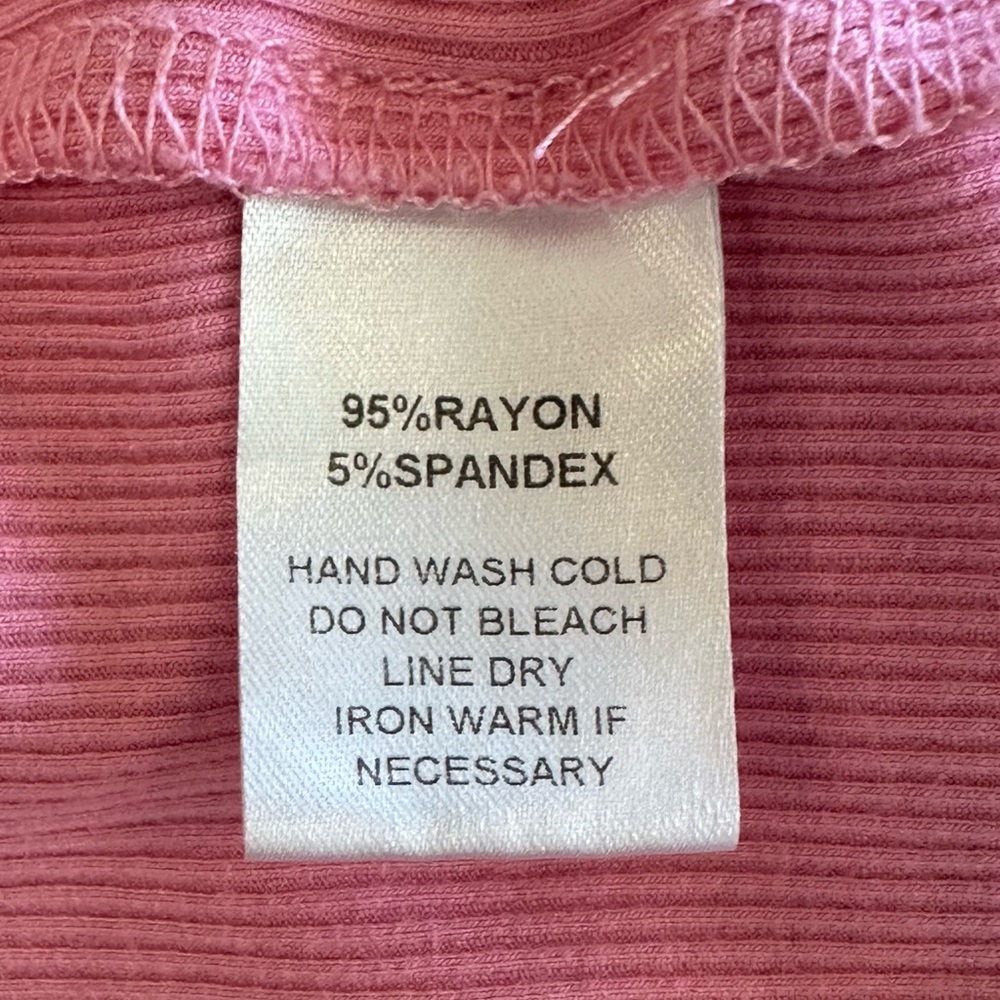Mittoshop Pink Sleeveless Midi Dress. Women’s Size Large - Picture 4 of 4